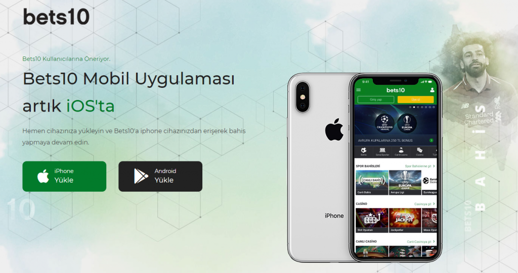 Bets10 Mobil Artık İOS’ta, İphone’a Bets10 Mobil uygulamasını İndir