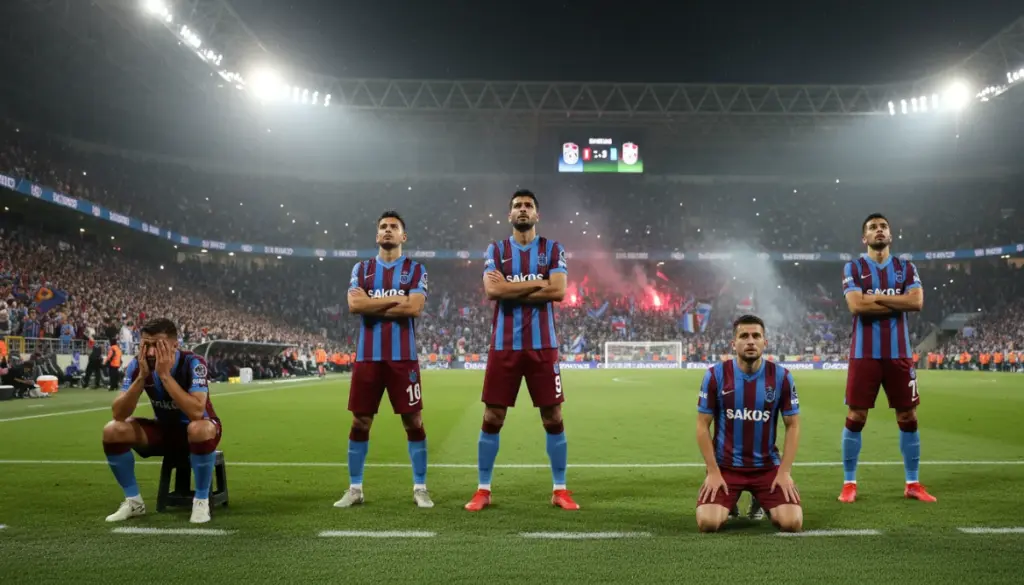 Trabzonspor’un Galatasaray Maçına Hazırlık Sürecinde Dikkat Edilen 4 Oyuncu