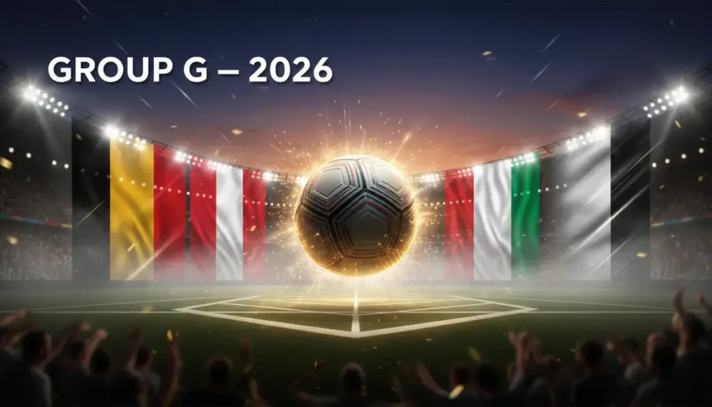 2026 Dünya Kupası G Grubu: Belçika, Mısır, İran ve Yeni Zelanda’nın Derin Analizi