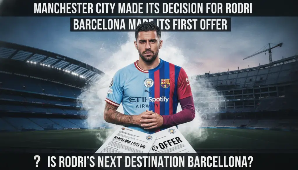 Rodri Dosyasında Barcelona Baskısı Artıyor