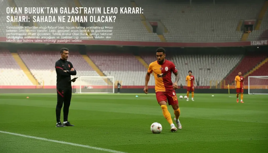 Galatasaray’da Leao Planı İçin Okan Buruk’un Takvimi