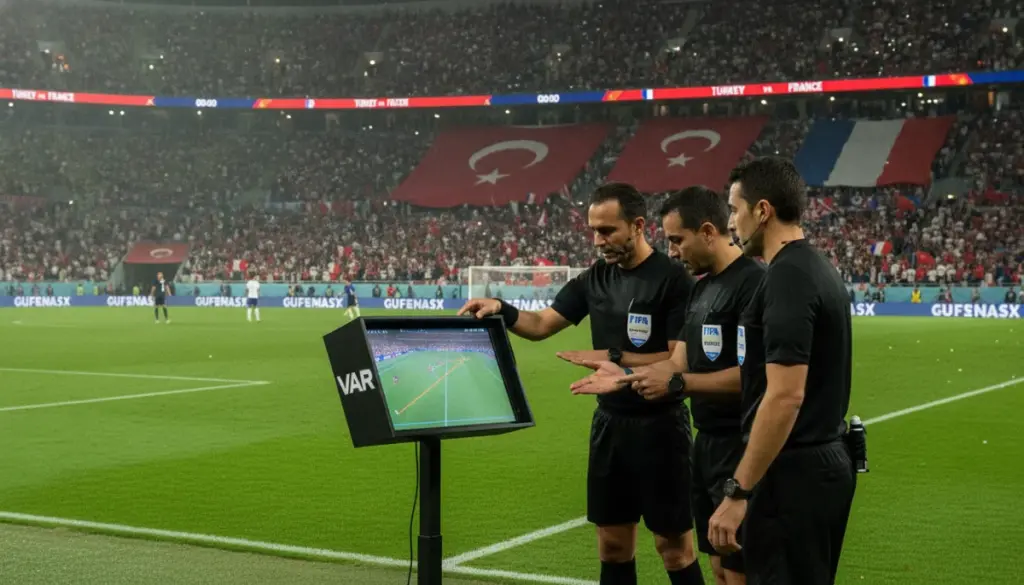 Türkiye-Fransa maçında VAR gündemi büyüyor