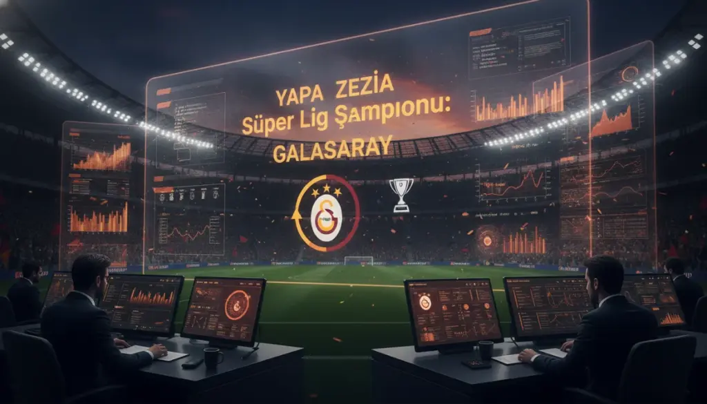 Yapay Zeka Süper Lig Zirvesini Galatasaray’a Verdi