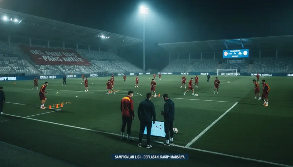 Galatasaray’ın Lille Sınavı Öncesi Son Prova